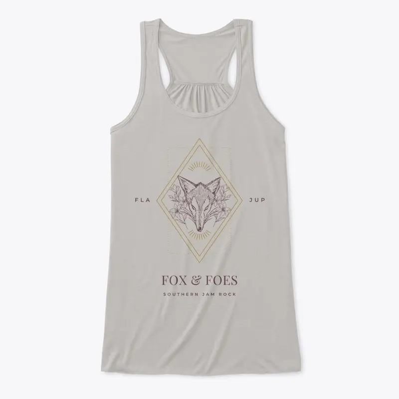 Fox & Foes Relaxed Ladie's Cut Tank